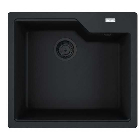 Кухонная мойка Franke Urban UBG 610-56 Black Edition (114.0699.236) гранитная - врезная - цвет Чёрный матовый