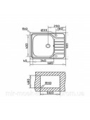 Мийка Teka universal 580.500 1B 1D 30000065 матова з нержавіючої сталі (40109616)