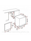 Вбудована посудомийна машина Teka DFI 46900 (114270005)